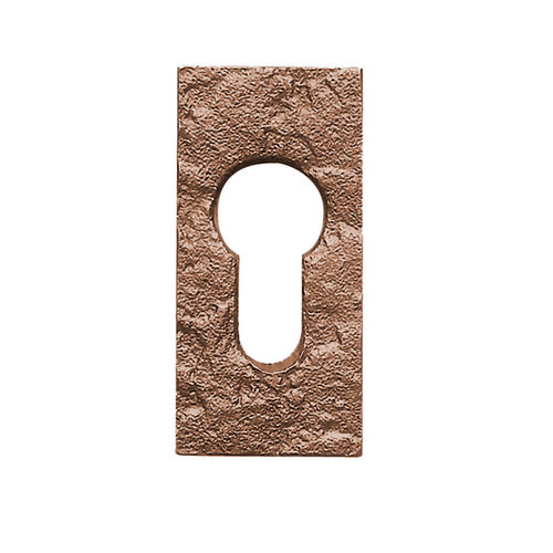 Sicherheits-Schieberosette Übersteckrosette Schlüsselabdeckung 6610 in Bronze Antik look